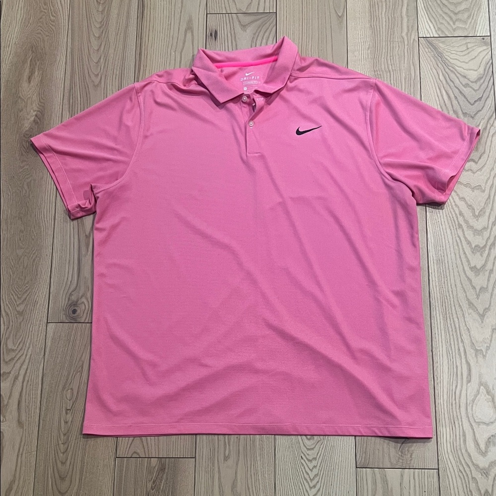 Nike Dri-FIT Tour Men's Golf Polo, Pink